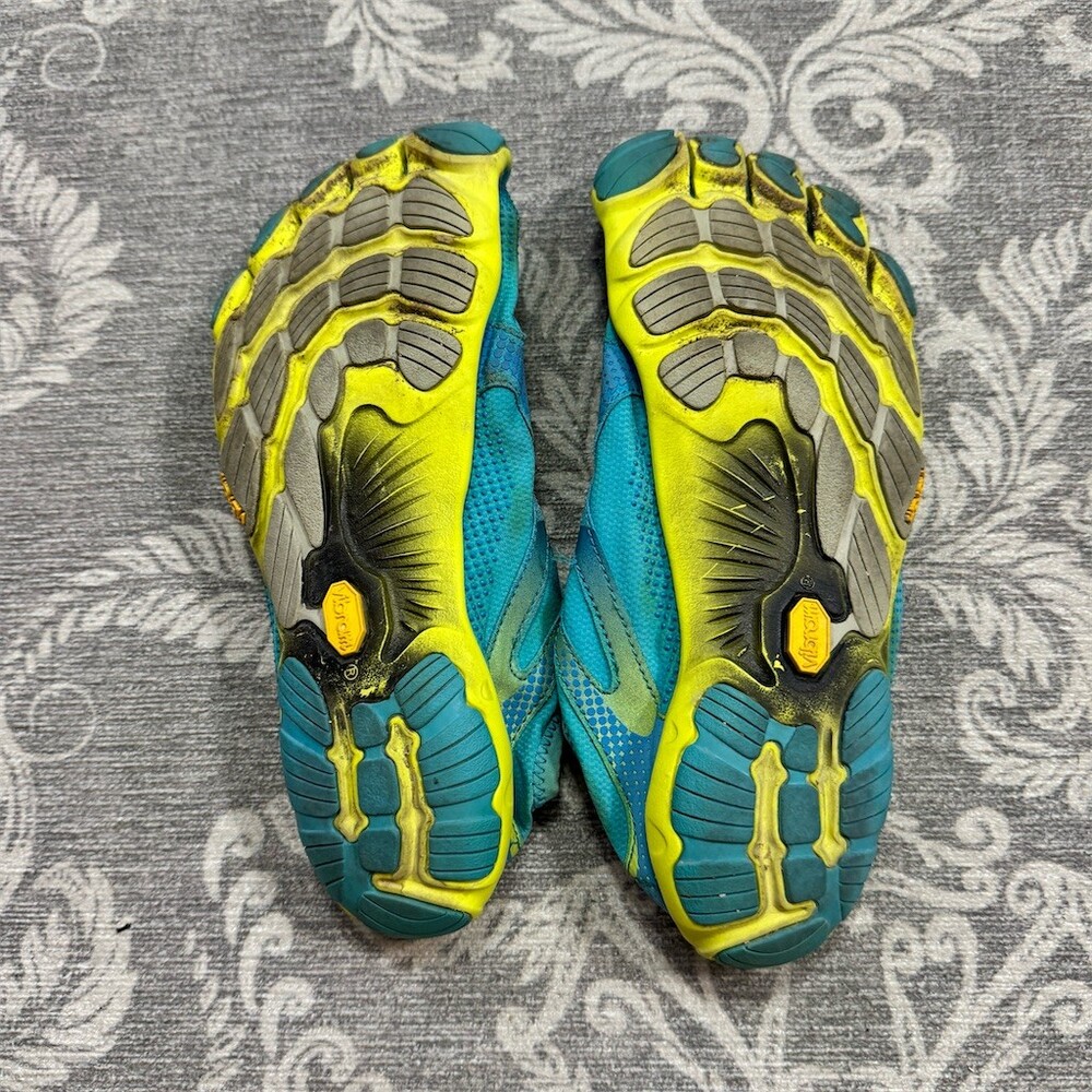 Vibram FiveFingers Toe Shoes Unisex Blue/Teal Barefoot Running EU 40 - Picture 2 of 4
